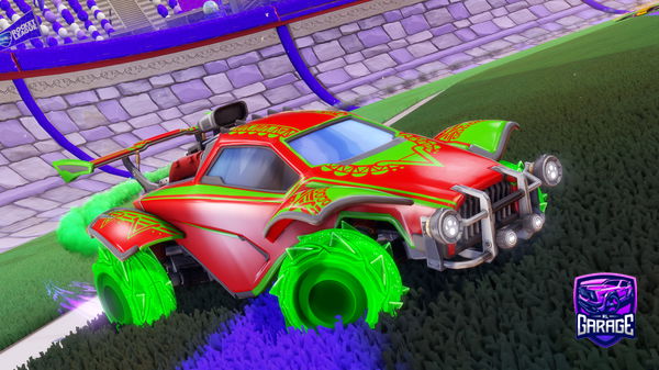 A Rocket League car design from Zeebruin