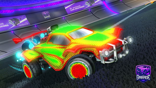 A Rocket League car design from -KOS-