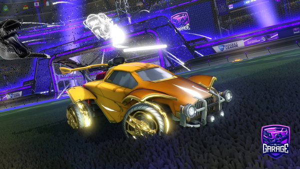 A Rocket League car design from pinginosaliente