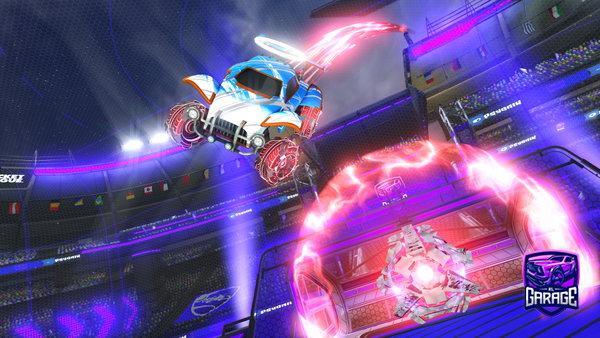 A Rocket League car design from KiwiikZe