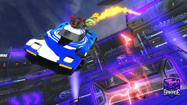 A Rocket League car design from ZFnLegend10