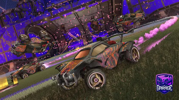 A Rocket League car design from Jeebozz