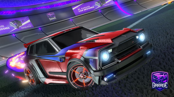 A Rocket League car design from SepticKiller344