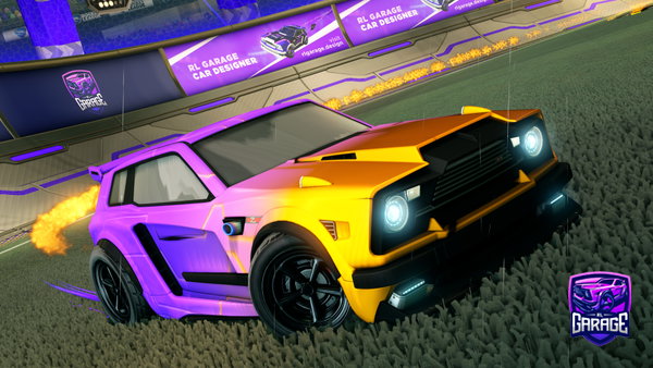 A Rocket League car design from qxilya