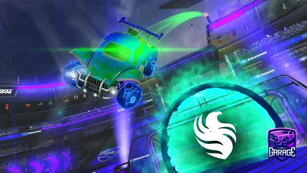 A Rocket League car design from Ashiq