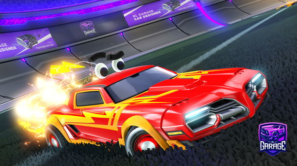 A Rocket League car design from BuyMyBundles