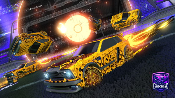 A Rocket League car design from lukanard