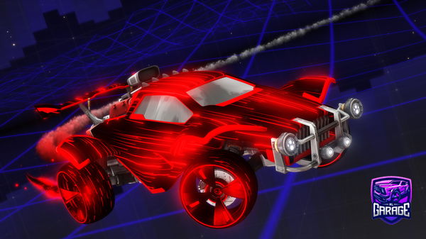 A Rocket League car design from MrMerp7