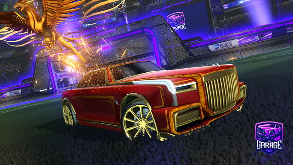 A Rocket League car design from RG09MP