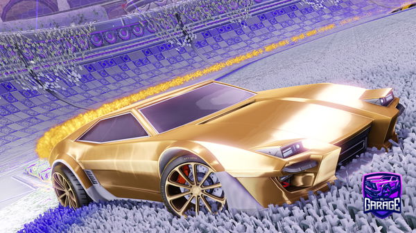 A Rocket League car design from Exovize