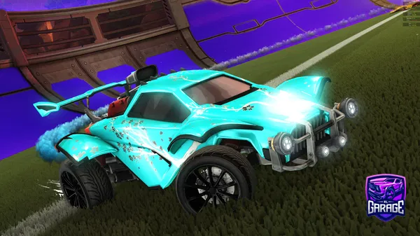 A Rocket League car design from GoBlitzy