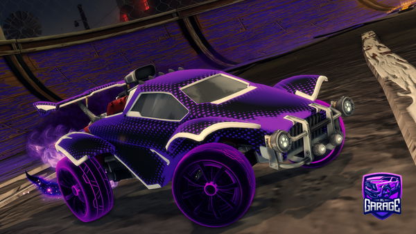 A Rocket League car design from LightHY-ST