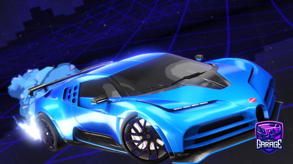 A Rocket League car design from OmegaActive