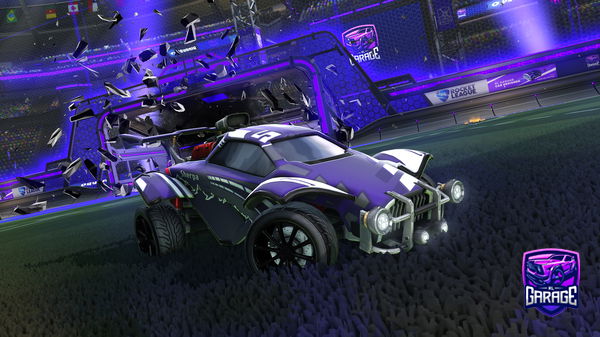 A Rocket League car design from FAZEKZ2