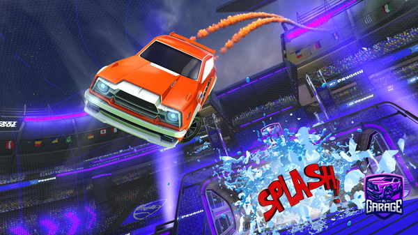 A Rocket League car design from DaniXdBruh