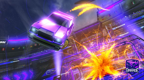 A Rocket League car design from MrCapy