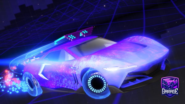 A Rocket League car design from BrucZ