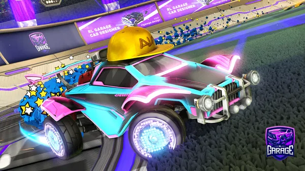 A Rocket League car design from duckieiscool