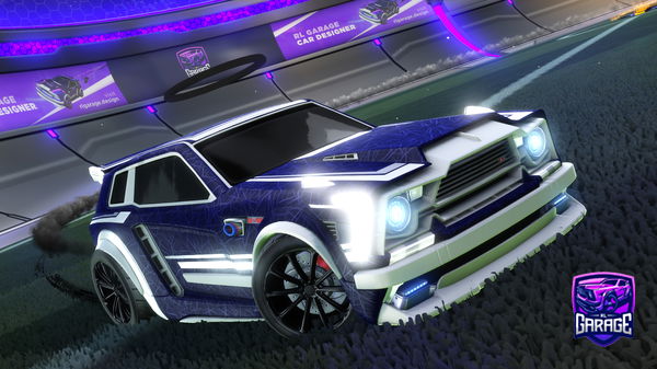 A Rocket League car design from SACR3DStu