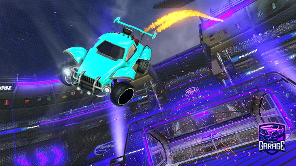 A Rocket League car design from imnotmid