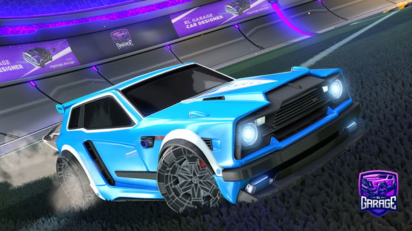 A Rocket League car design from Indiewowow9wowpw