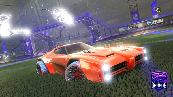 A Rocket League car design from Kiddocommando
