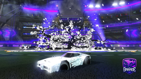 A Rocket League car design from Smokary
