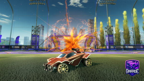 A Rocket League car design from BlackShark_06