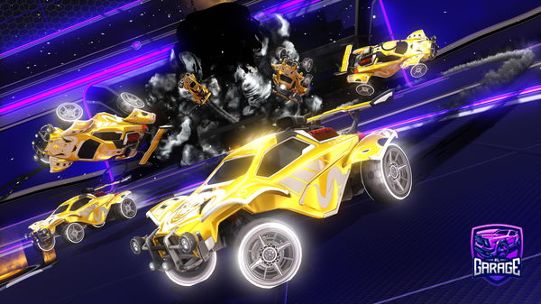A Rocket League car design from satjre