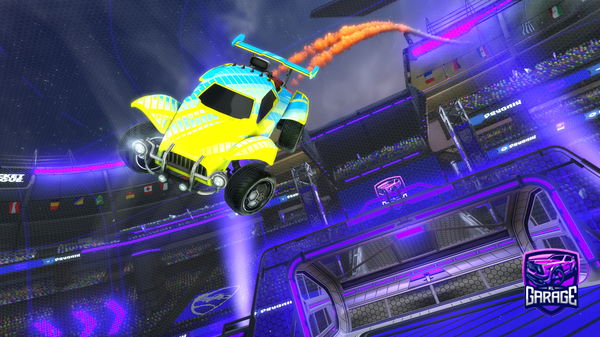 A Rocket League car design from jsmaddogs