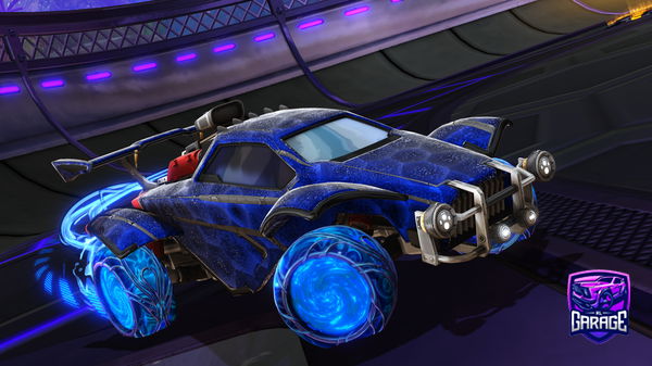 A Rocket League car design from Jcat11