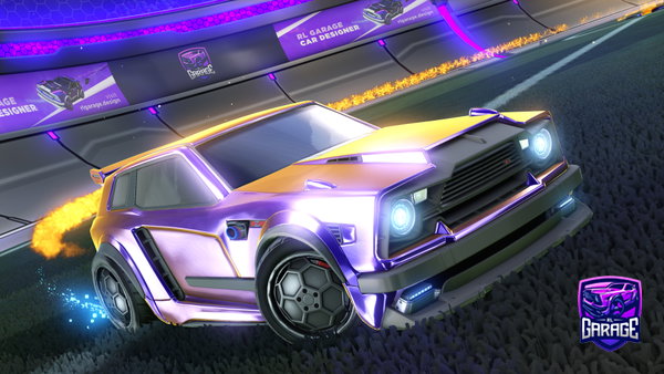 A Rocket League car design from Jverty