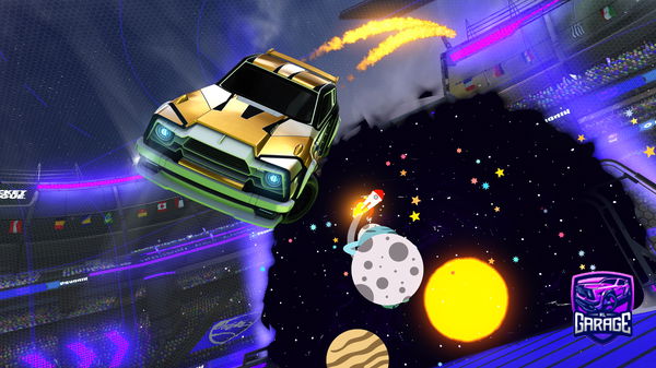 A Rocket League car design from Fazematrix3564