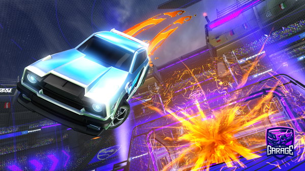 A Rocket League car design from ballballa