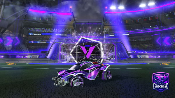 A Rocket League car design from JVKE5K1