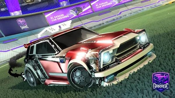 A Rocket League car design from boooooooiii