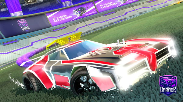 A Rocket League car design from Xm7RL