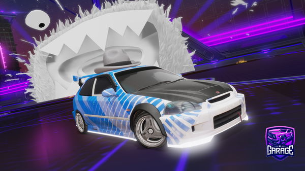 A Rocket League car design from Bunie001RL