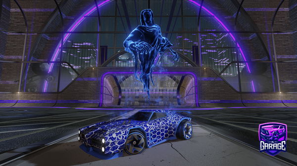 A Rocket League car design from spoofy14
