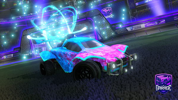 A Rocket League car design from LeonardoRL