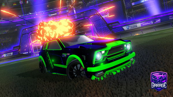 A Rocket League car design from Anonyeemous