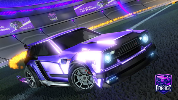A Rocket League car design from Rupturrrr
