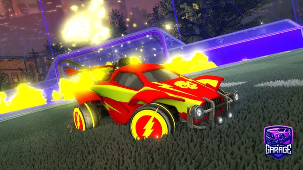 A Rocket League car design from Acoshy