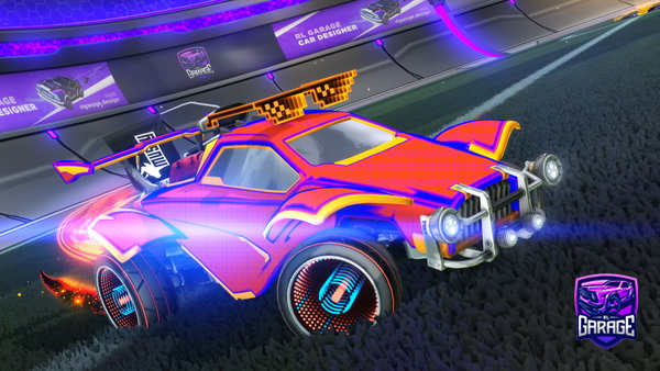 A Rocket League car design from EspRain