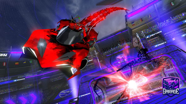 A Rocket League car design from Tostin01