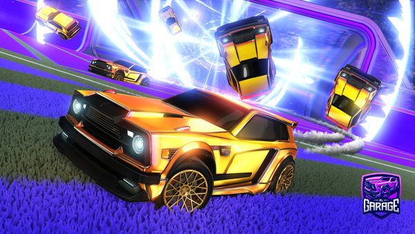 A Rocket League car design from TitanFranz07