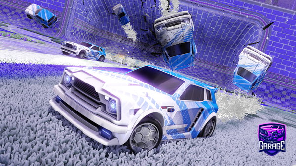 A Rocket League car design from NVSGFrost