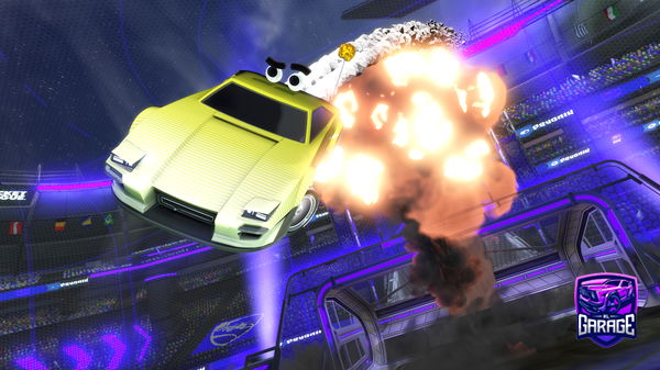 A Rocket League car design from kamilks007