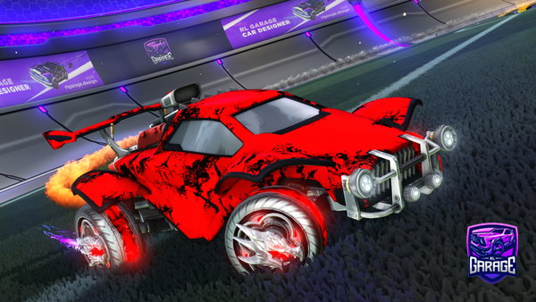 A Rocket League car design from Killerboyz9613