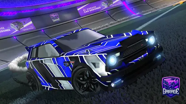 A Rocket League car design from Ryujin7kk